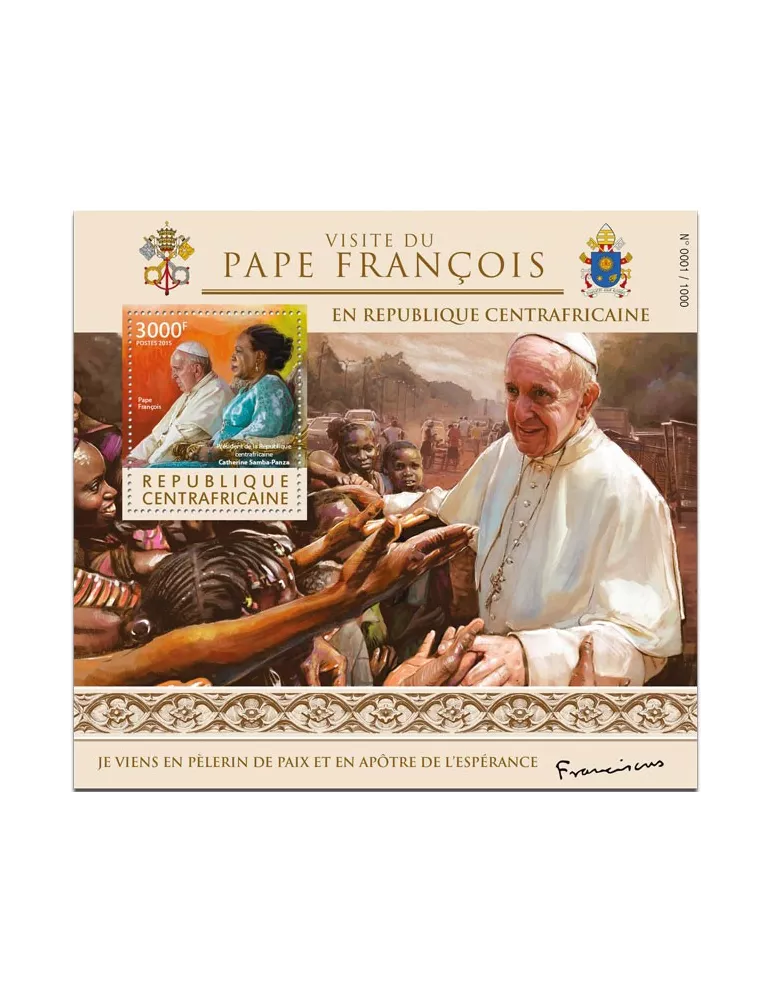 n° 920 - Timbre CENTRAFRIQUE Blocs et feuillets