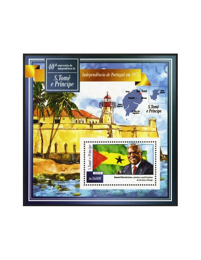 n° 801 - Timbre SAINT-THOMAS ET PRINCE Blocs et feuillets