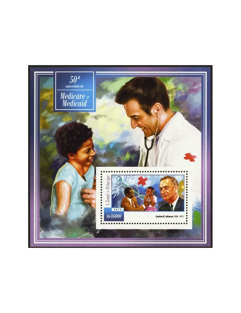 n° 817 - Timbre SAINT-THOMAS ET PRINCE Blocs et feuillets