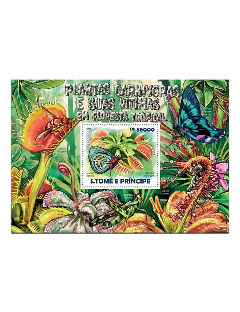 n° 825 - Timbre SAINT-THOMAS ET PRINCE Blocs et feuillets