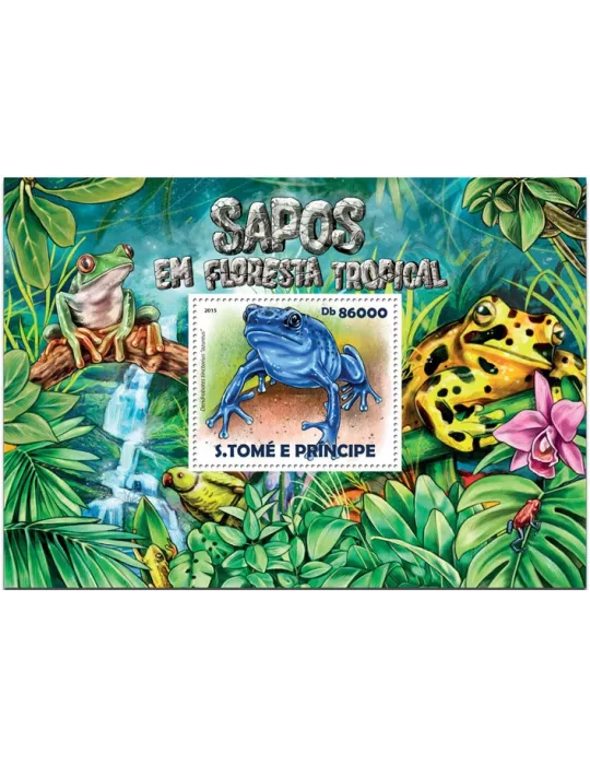 n° 833 - Timbre SAINT-THOMAS ET PRINCE Blocs et feuillets