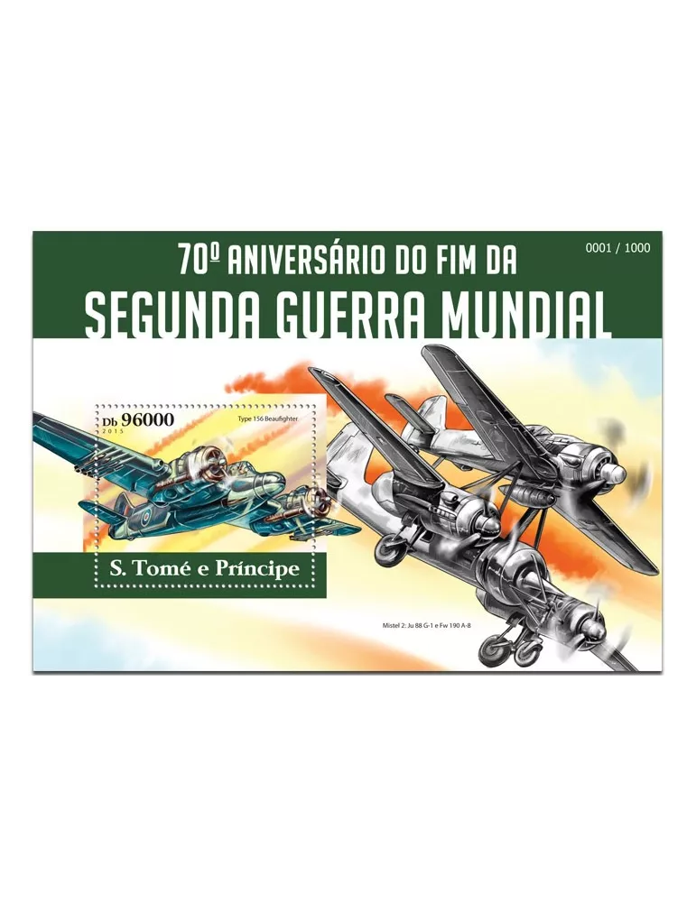 n° 849 - Timbre SAINT-THOMAS ET PRINCE Blocs et feuillets