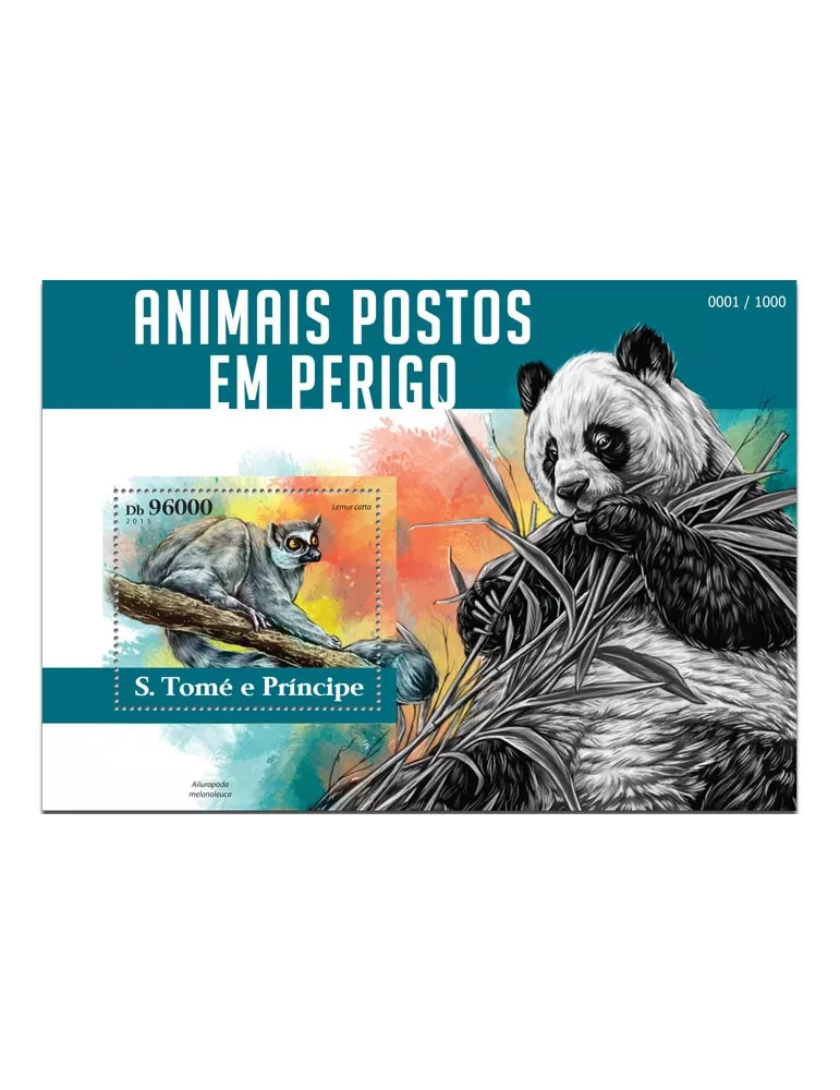 n° 864 - Timbre SAINT-THOMAS ET PRINCE Blocs et feuillets
