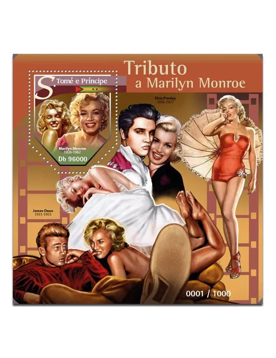 n° 888 - Timbre SAINT-THOMAS ET PRINCE Blocs et feuillets