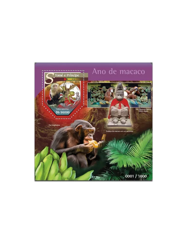 n° 892 - Timbre SAINT-THOMAS ET PRINCE Blocs et feuillets