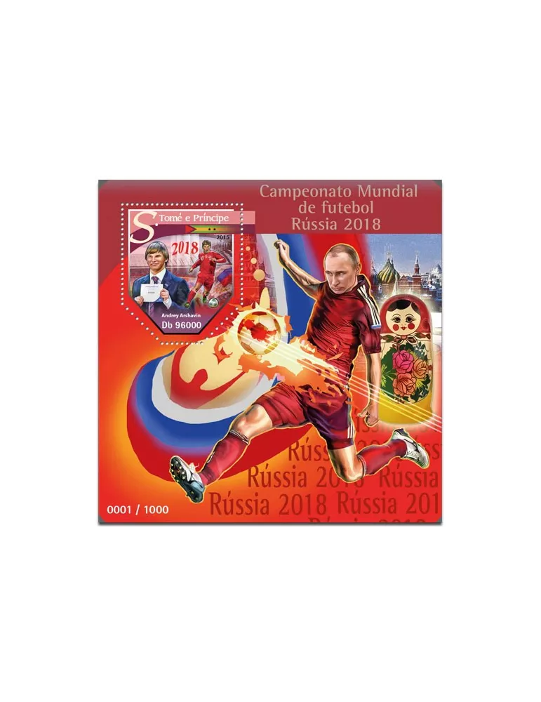 n° 894 - Timbre SAINT-THOMAS ET PRINCE Blocs et feuillets