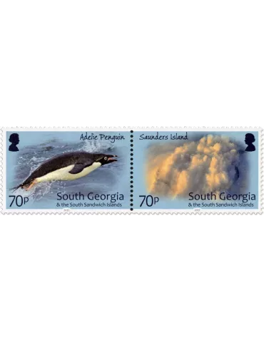 n° 786/791 - Timbre GEORGIE DU SUD Poste