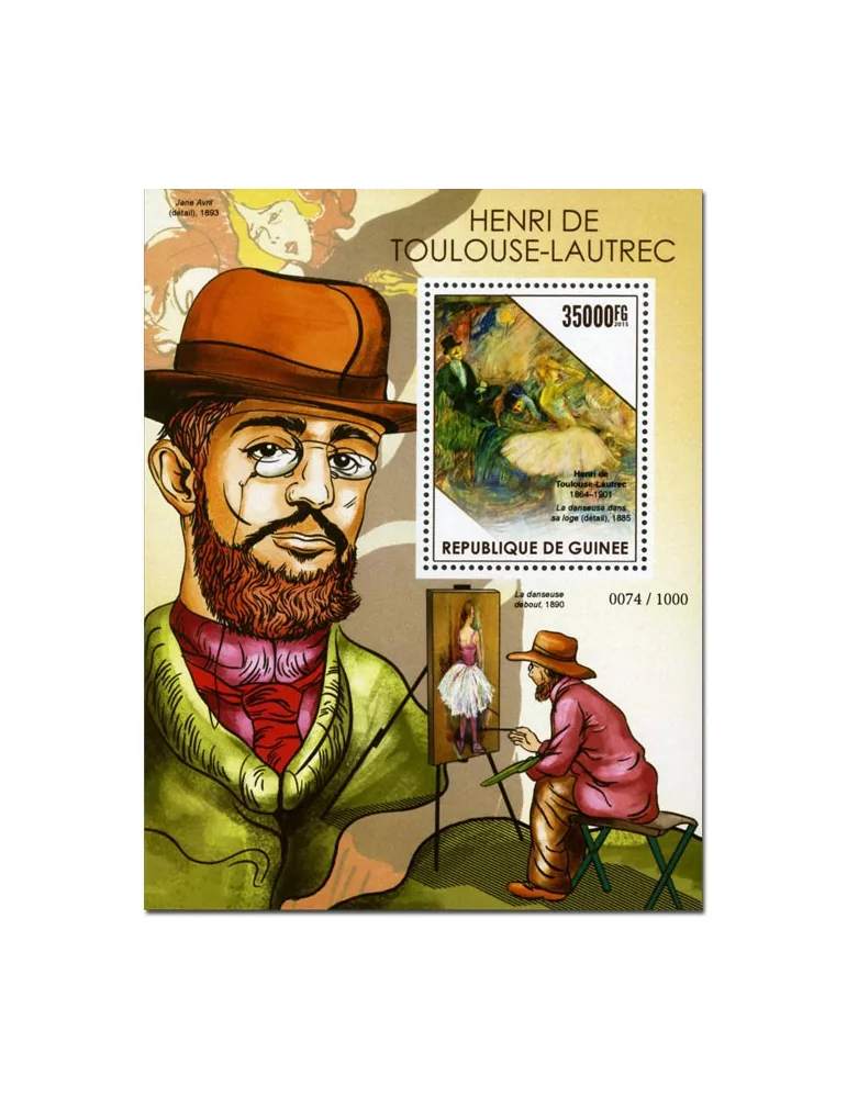 n° 1847 - Timbre GUINÉE Blocs et feuillets