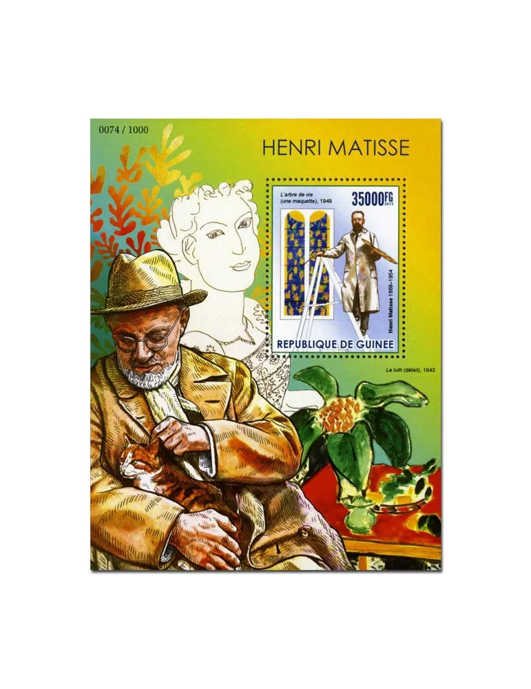 n° 1848 - Timbre GUINÉE Blocs et feuillets