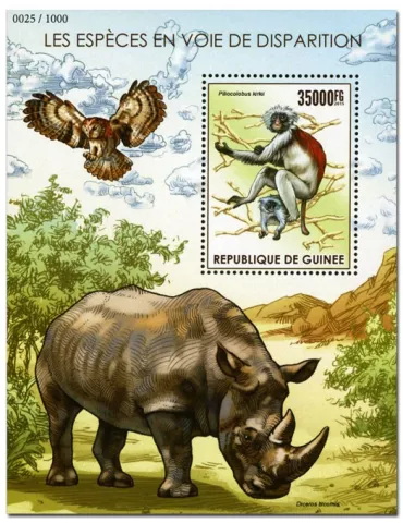 n° 1855 - Timbre GUINÉE Blocs et feuillets