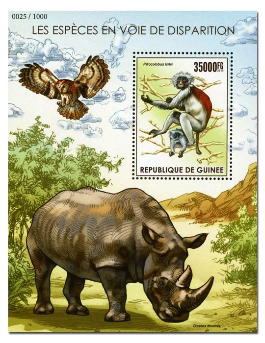 n° 1855 - Timbre GUINÉE Blocs et feuillets