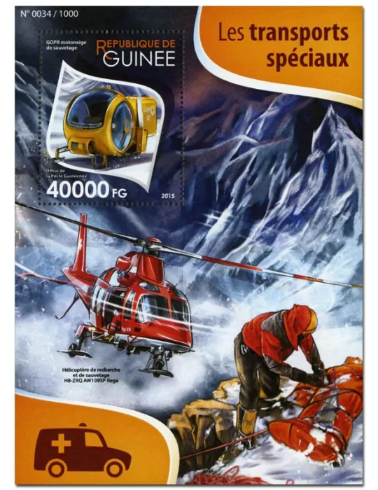 n° 1884 - Timbre GUINÉE Blocs et feuillets