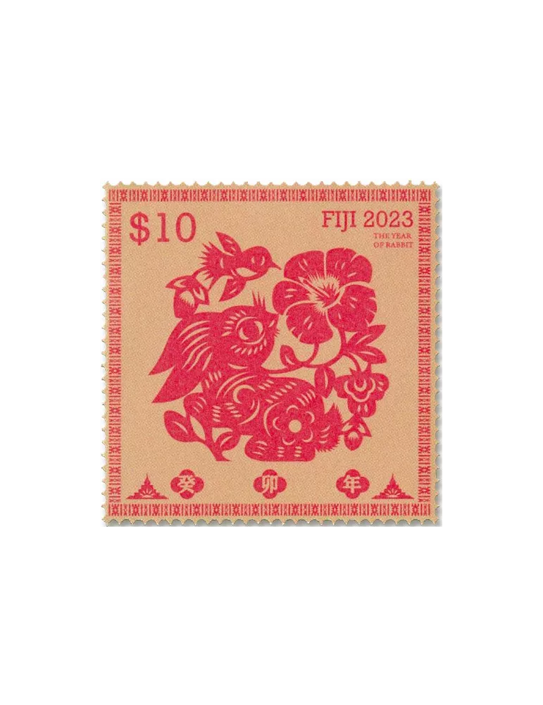 n° 1418/1421 - Timbre FIDJI Poste