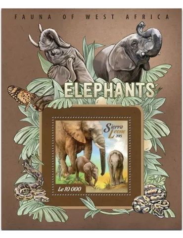 n° 709 - Timbre SIERRA LEONE Blocs et feuillets