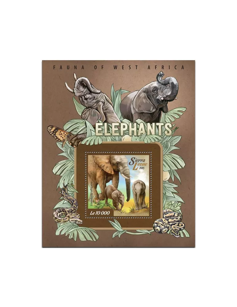 n° 709 - Timbre SIERRA LEONE Blocs et feuillets