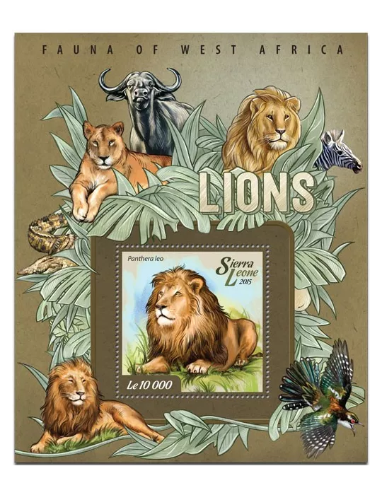 n° 717 - Timbre SIERRA LEONE Blocs et feuillets