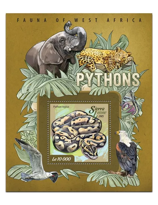 n° 725 - Timbre SIERRA LEONE Blocs et feuillets