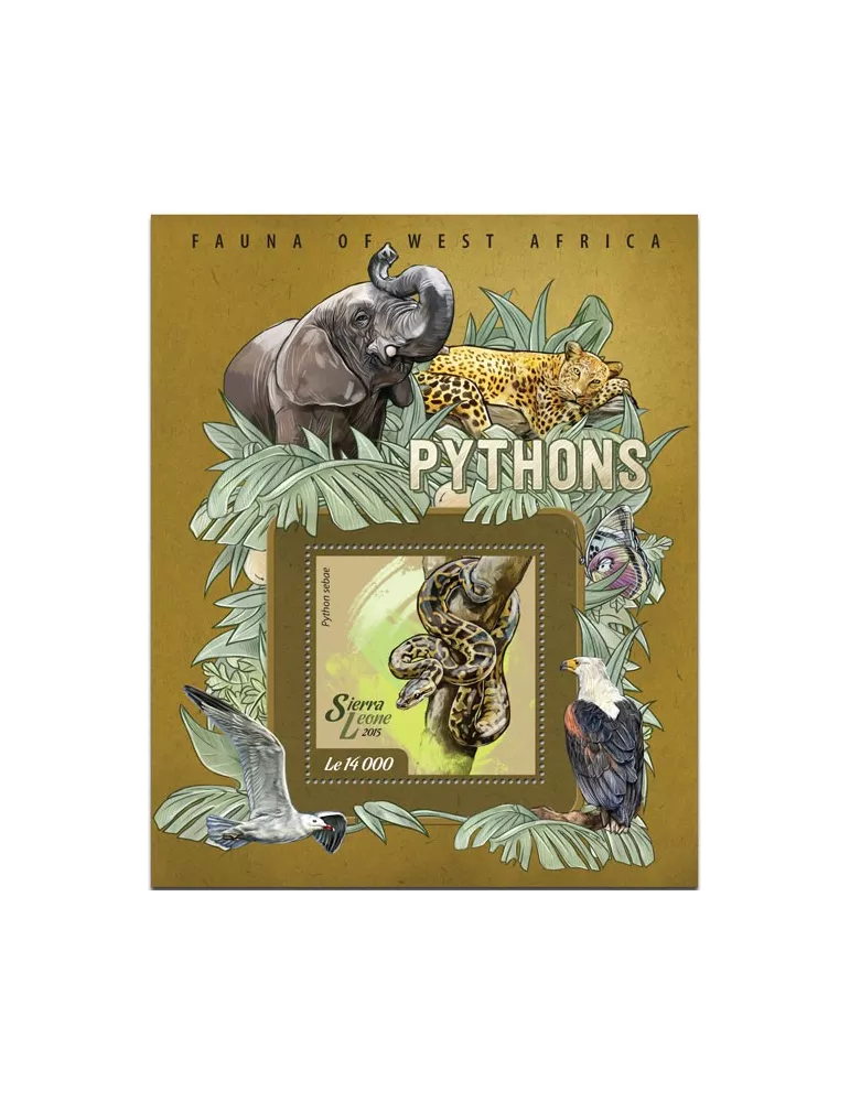 n° 726 - Timbre SIERRA LEONE Blocs et feuillets