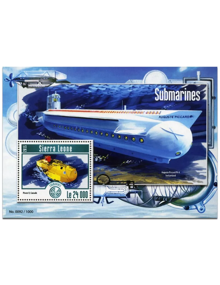 n° 764 - Timbre SIERRA LEONE Blocs et feuillets