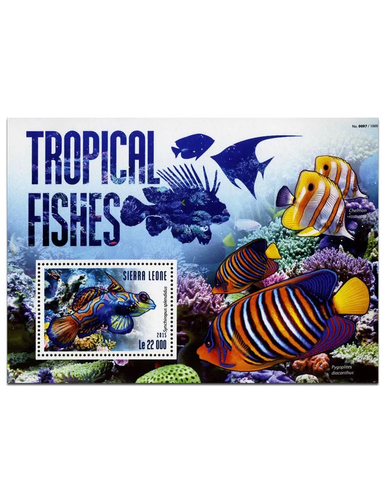 n° 789 - Timbre SIERRA LEONE Blocs et feuillets