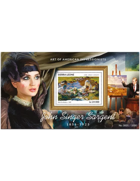 n° 799 - Timbre SIERRA LEONE Blocs et feuillets