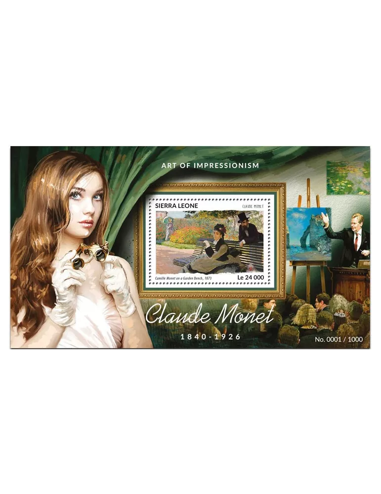 n° 801 - Timbre SIERRA LEONE Blocs et feuillets