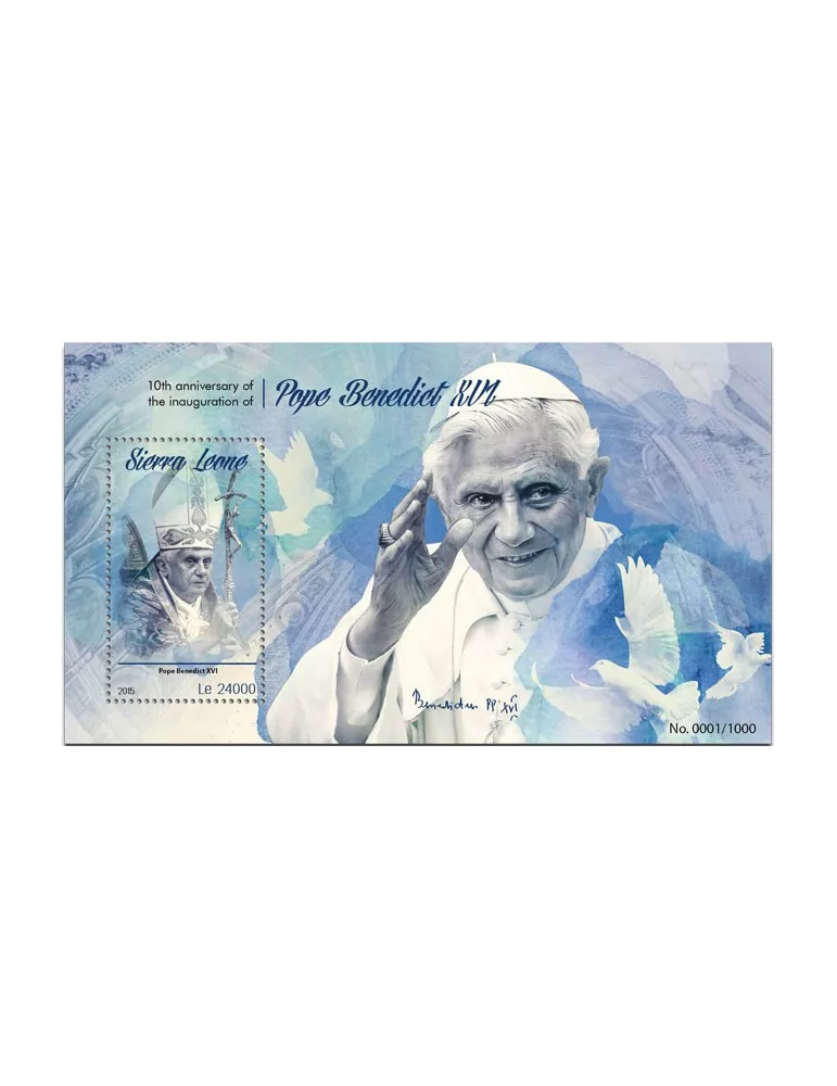 n° 838 - Timbre SIERRA LEONE Blocs et feuillets