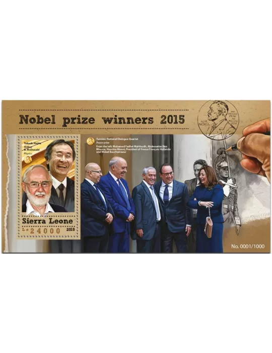 n° 844 - Timbre SIERRA LEONE Blocs et feuillets