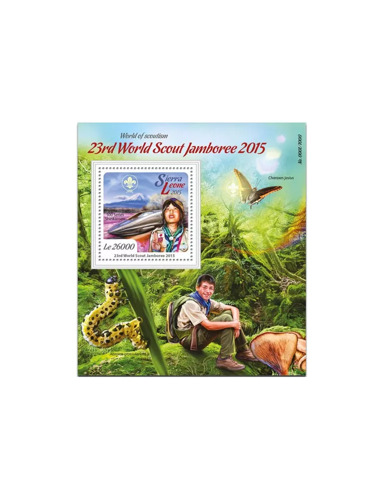 n° 853 - Timbre SIERRA LEONE Blocs et feuillets