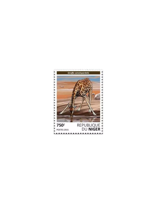 n° 3207 - Timbre NIGER Poste