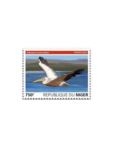 n° 3235 - Timbre NIGER Poste 2