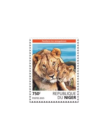 n° 3267 - Timbre NIGER Poste 2