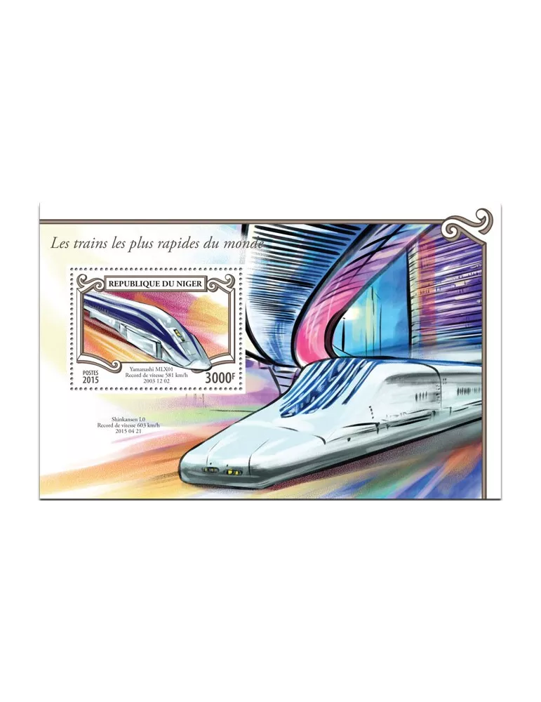 n° 443 - Timbre NIGER Blocs et feuillets