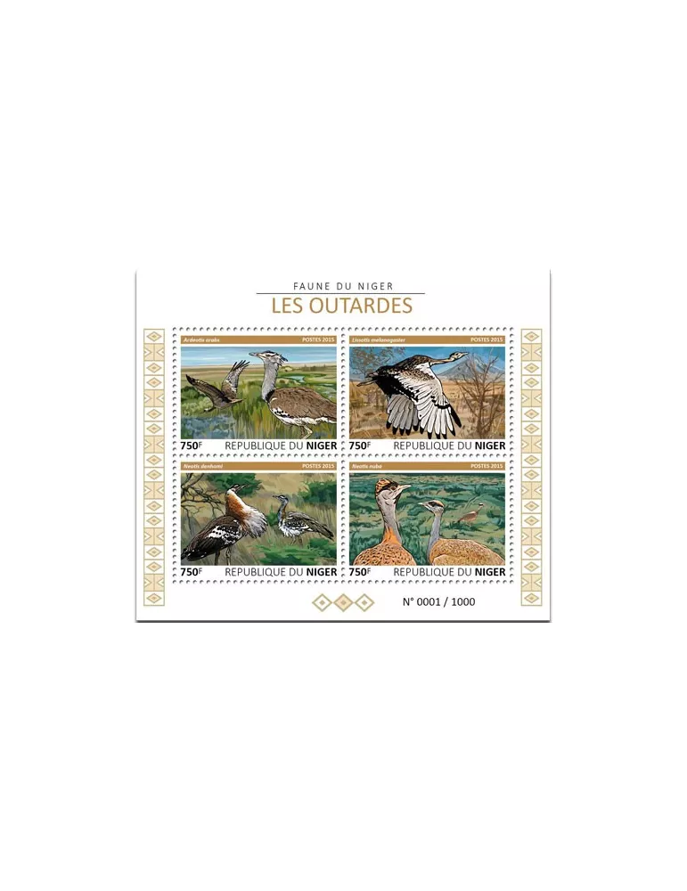 n° 509 - Timbre NIGER Blocs et feuillets