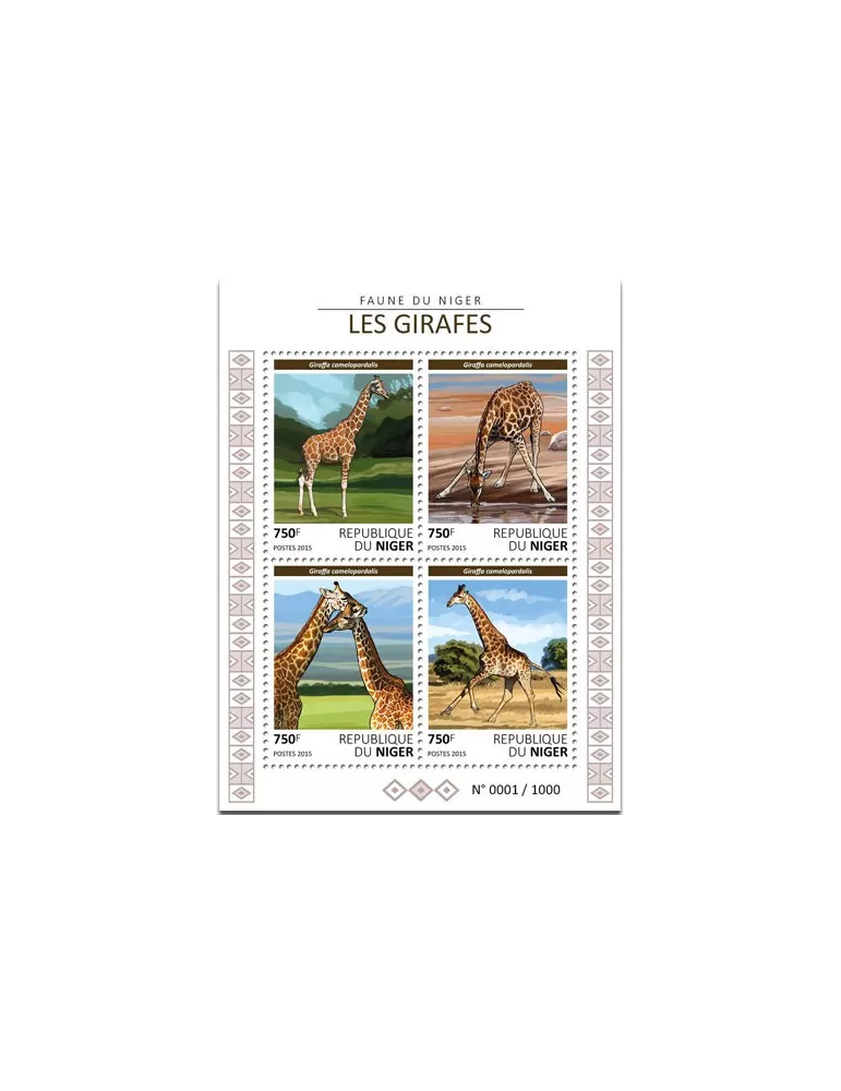 n° 515 - Timbre NIGER Blocs et feuillets