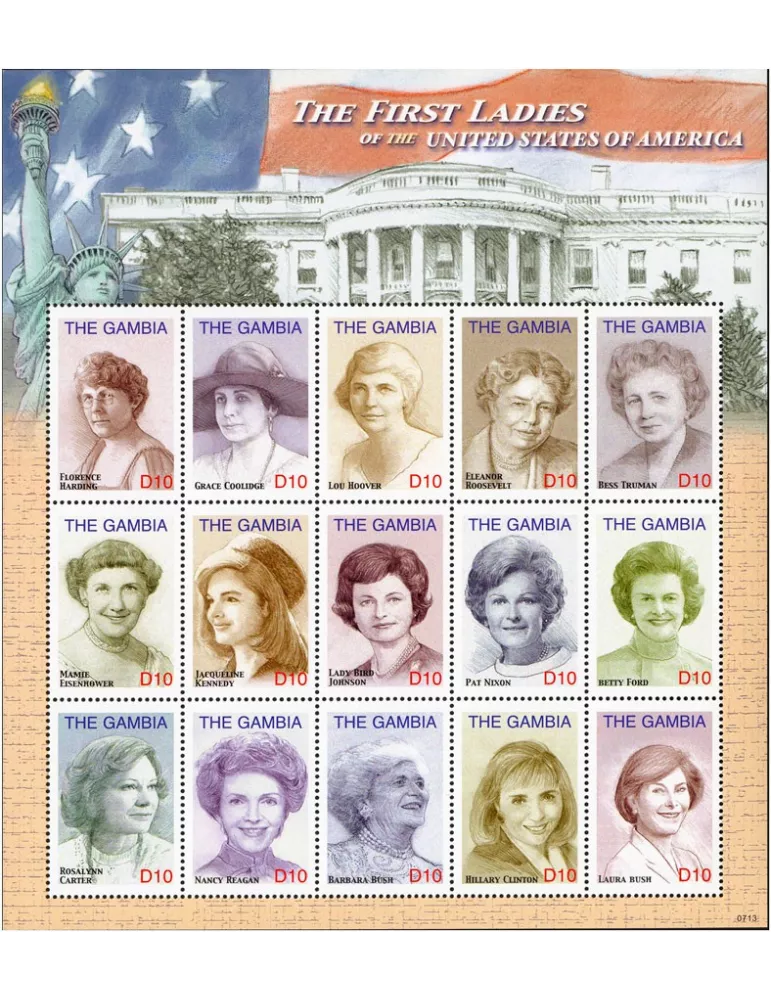 n° 6323/6337 - Timbre GAMBIE Poste