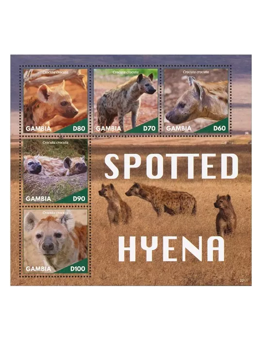 n° 6338/6342 - Timbre GAMBIE Poste