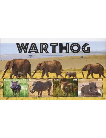 n° 6348/6351 - Timbre GAMBIE Poste