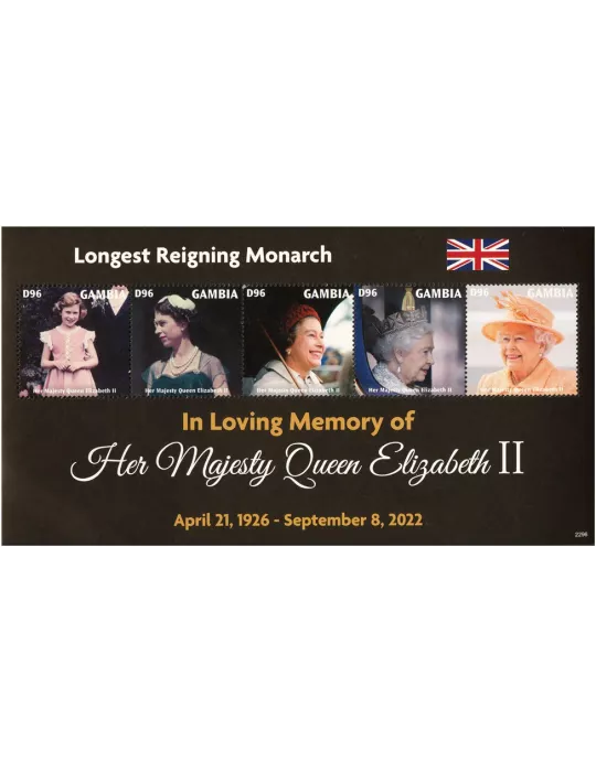 n° 6363/6367 - Timbre GAMBIE Poste