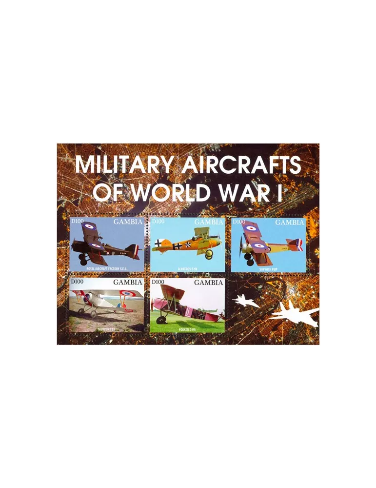 n° 6382/6386 - Timbre GAMBIE Poste