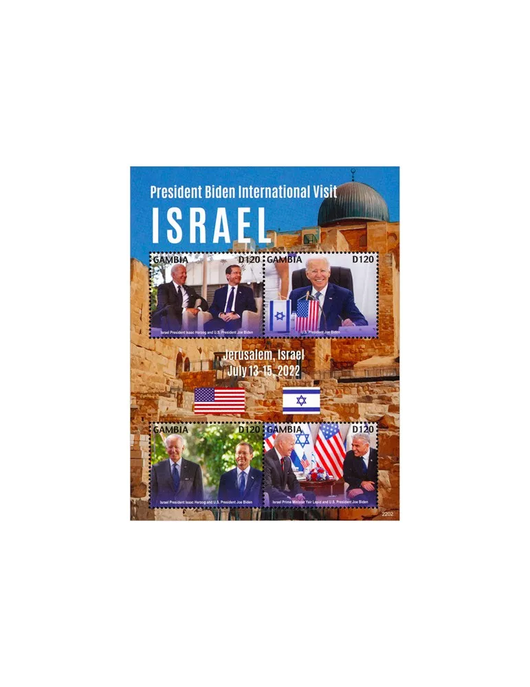 n° 6393/6396 - Timbre GAMBIE Poste