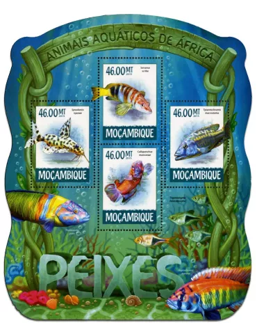 n° 6538 - Timbre MOZAMBIQUE Poste