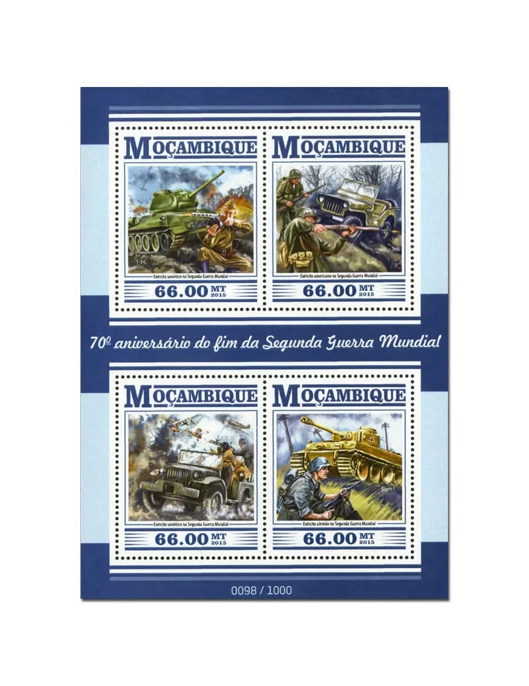 n° 6602 - Timbre MOZAMBIQUE Poste