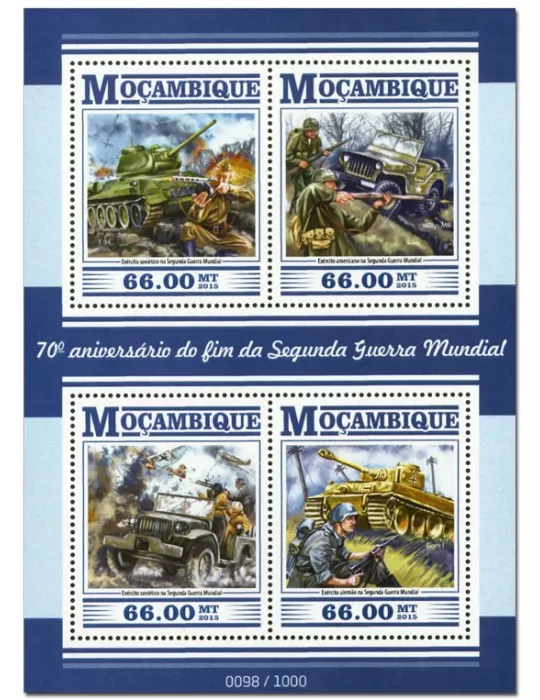 n° 6602 - Timbre MOZAMBIQUE Poste