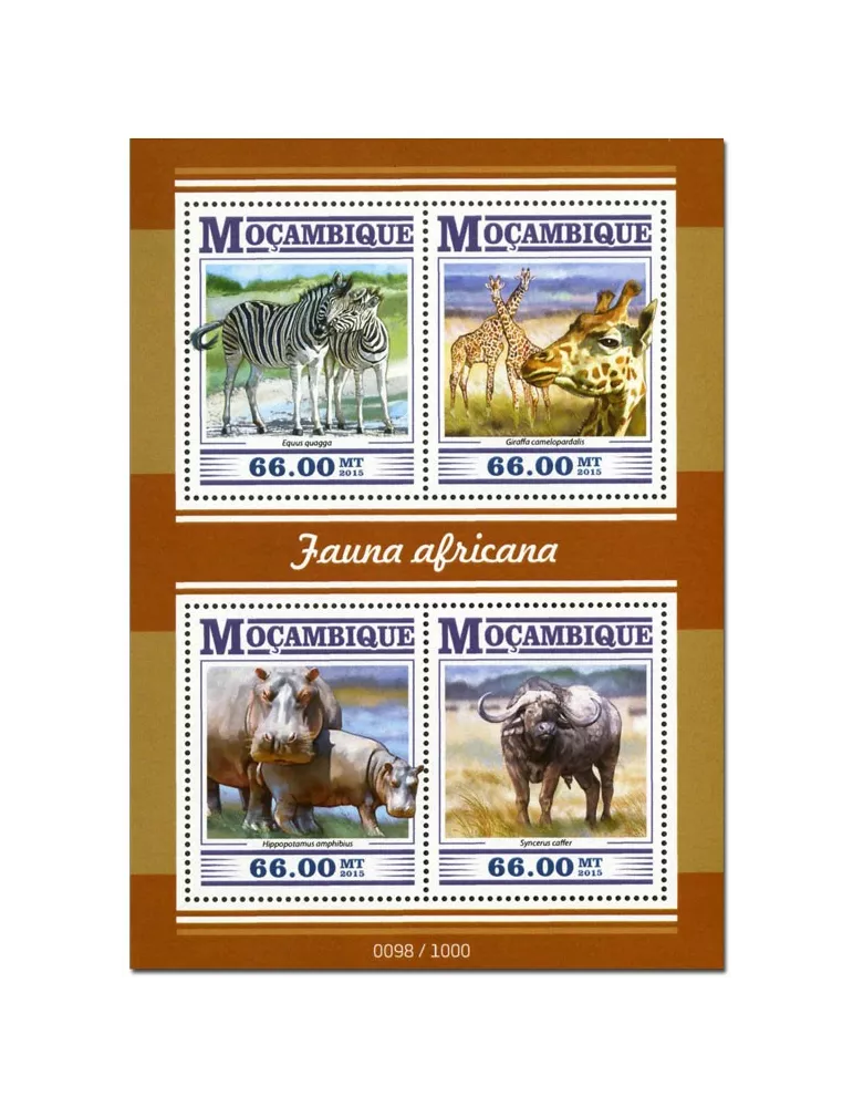 n° 6610 - Timbre MOZAMBIQUE Poste