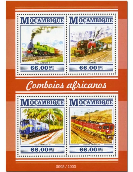 n° 6614 - Timbre MOZAMBIQUE Poste