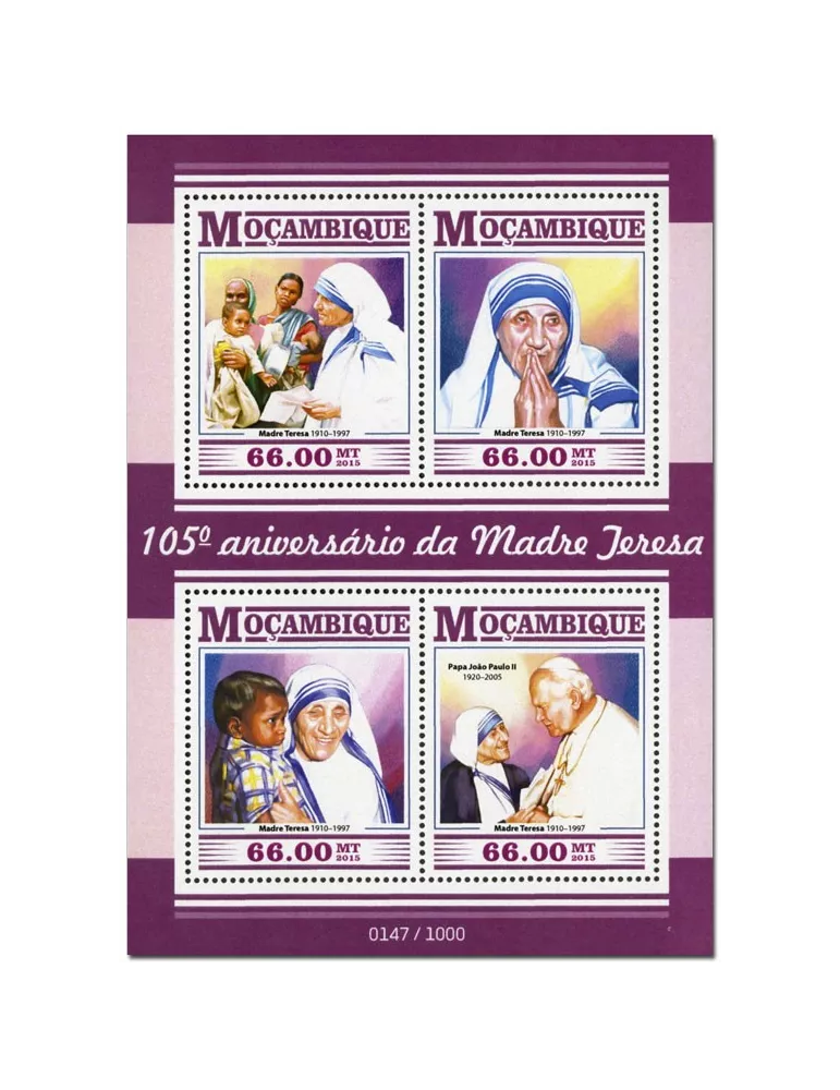 n° 6670 - Timbre MOZAMBIQUE Poste