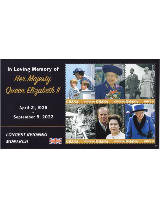 n° 3890/3895 - Timbre GHANA Poste