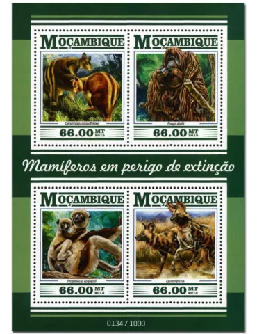 n° 6726 - Timbre MOZAMBIQUE Poste