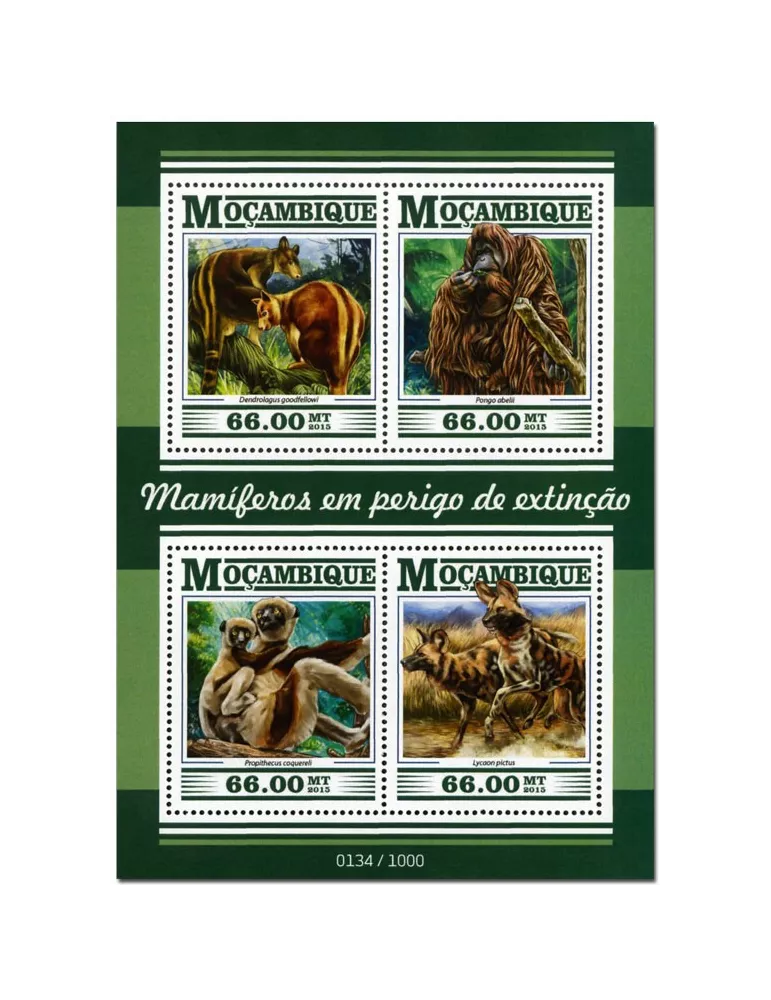 n° 6726 - Timbre MOZAMBIQUE Poste